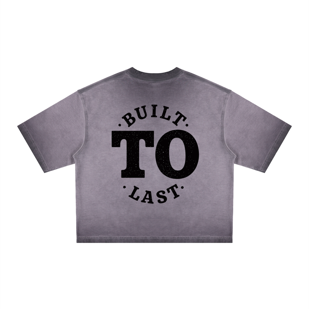Unisex Reverse Dyed Boxy T-Shirt