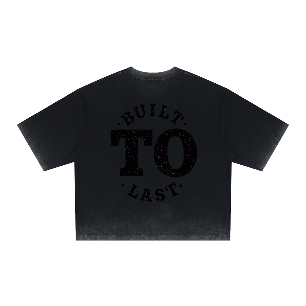 Unisex Reverse Dyed Boxy T-Shirt