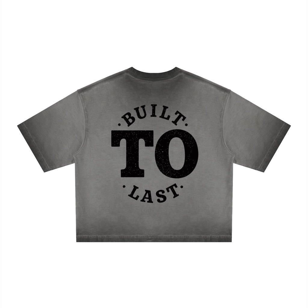 Unisex Reverse Dyed Boxy T-Shirt